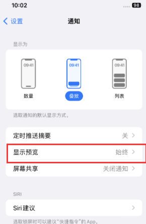 豆河镇苹果售后维修中心分享iPhone手机收不到通知怎么办 