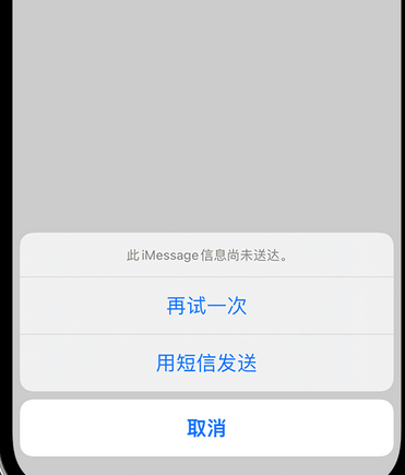 豆河镇apple维修iPhone上无法正常发送iMessage信息