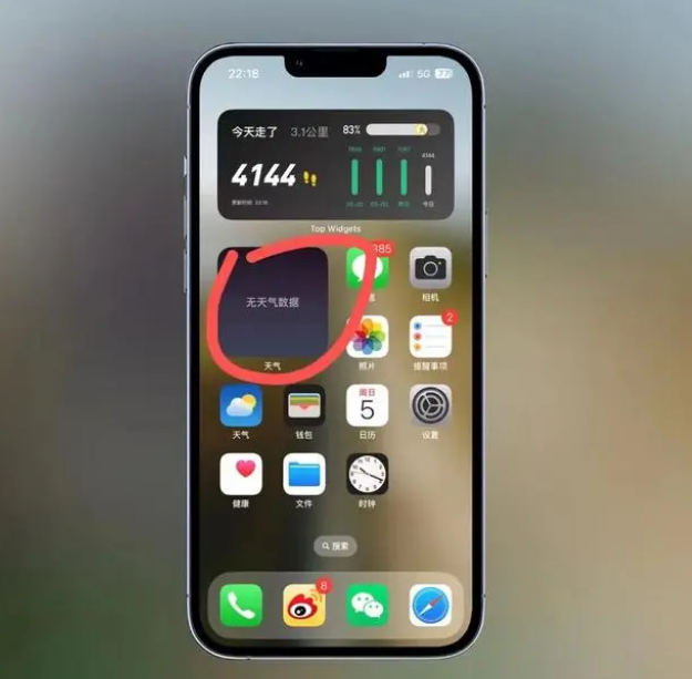 豆河镇苹果手机维修分享:iOS16主屏幕天气小组件无法正常工作怎么办？ 