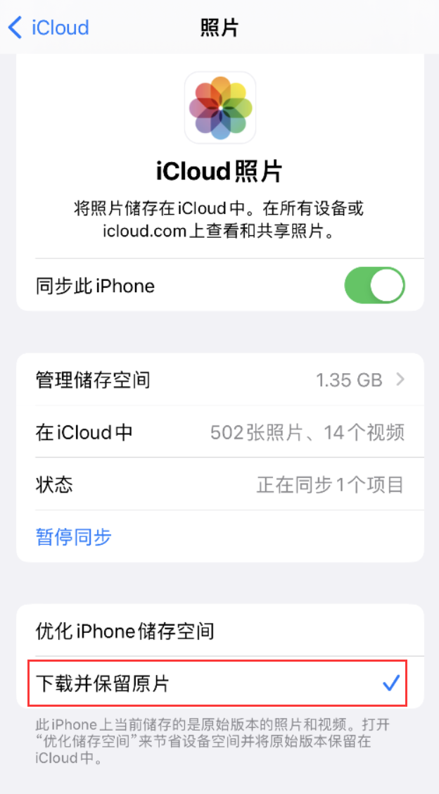 豆河镇苹果手机维修分享iPhone 无法加载高质量照片怎么办 