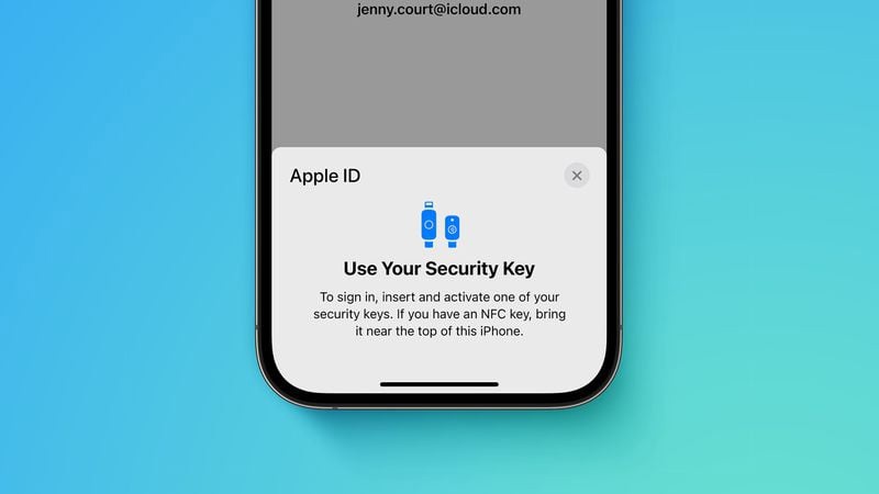 豆河镇苹果手机维修分享iOS 16.3 新增的 Apple ID 的安全密钥有什么功能 