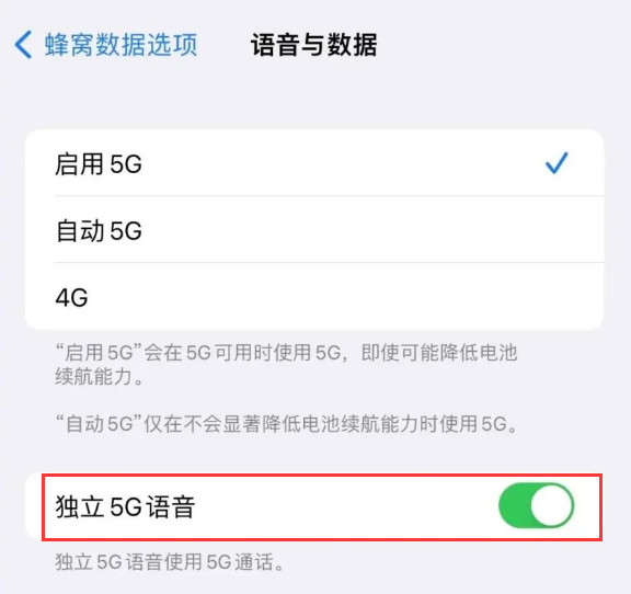 豆河镇苹果14维修分享iPhone 14 Pro如何开启VoNR 