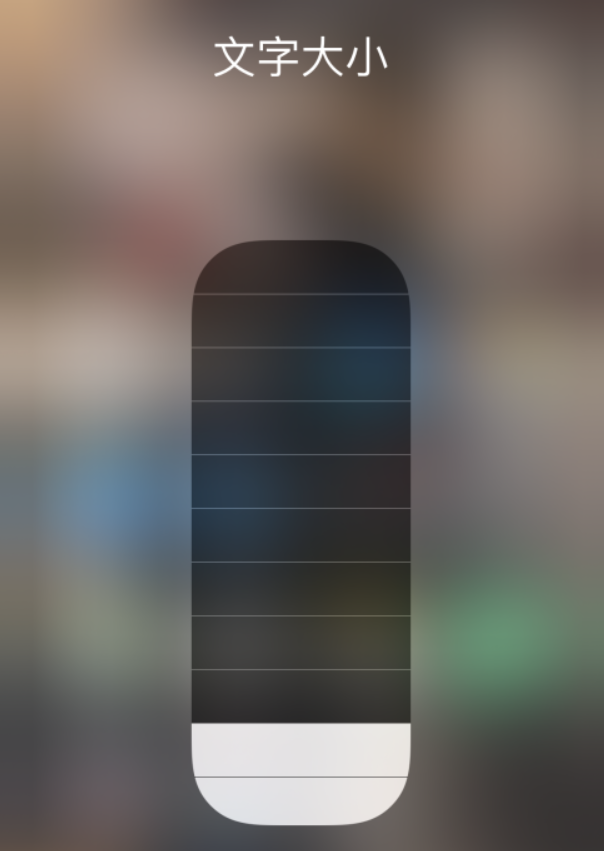 豆河镇苹果手机维修分享小技巧：在 iPhone 控制中心快速调节字体大小 